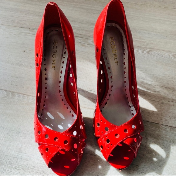 BCBGirls Shoes - BCBGirls 4” Red Heels